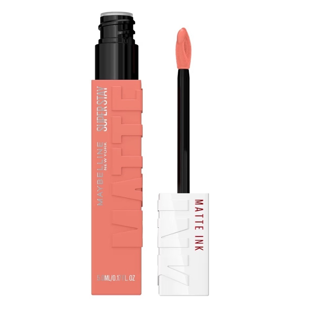 Maybelline Super Stay Matte Ink Liquid Lipstick - Poet 60 - Light Rosey Nude - Picture 3 of 6
